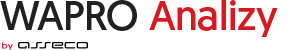 Logo programu WAPRO ANALIZY