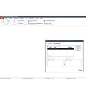 Konfiguracja uprawnień grupy Administratorzy w programie WAPRO BEST